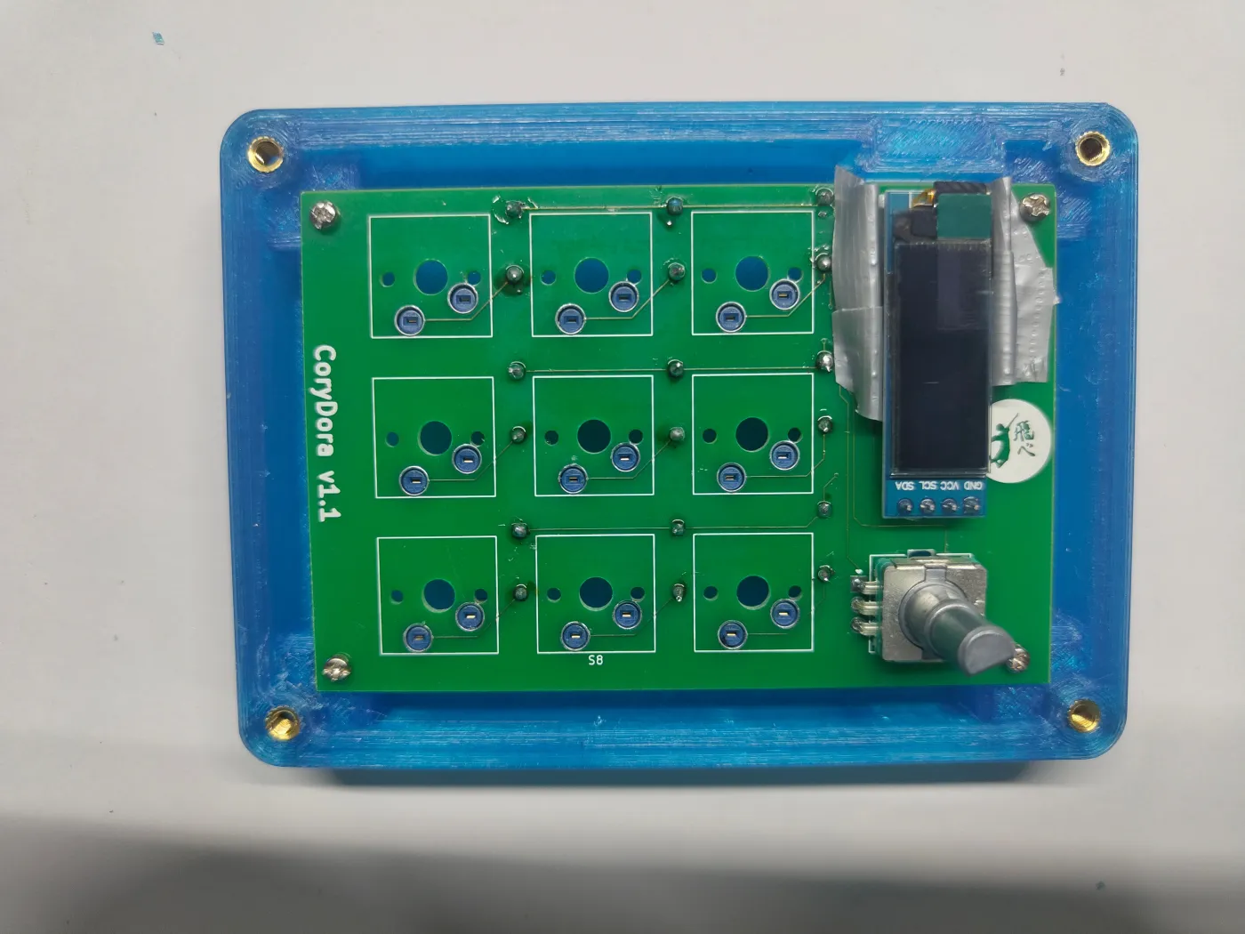 Final assembly - secure with small screws - step 1