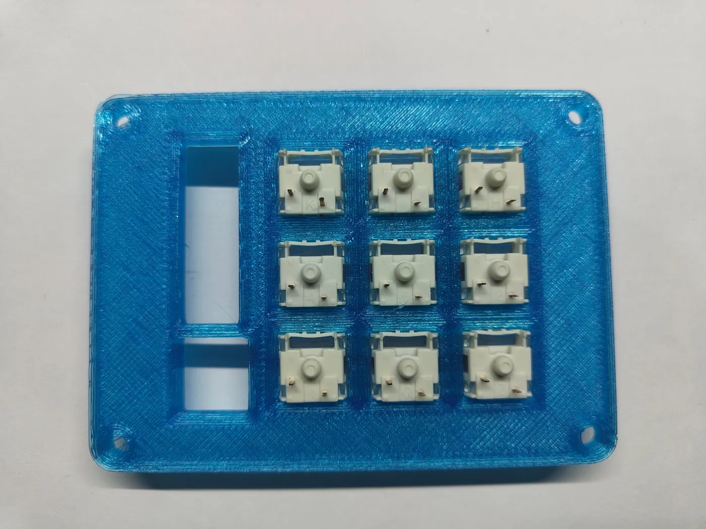 Final assembly - insert switches and top case - step 2