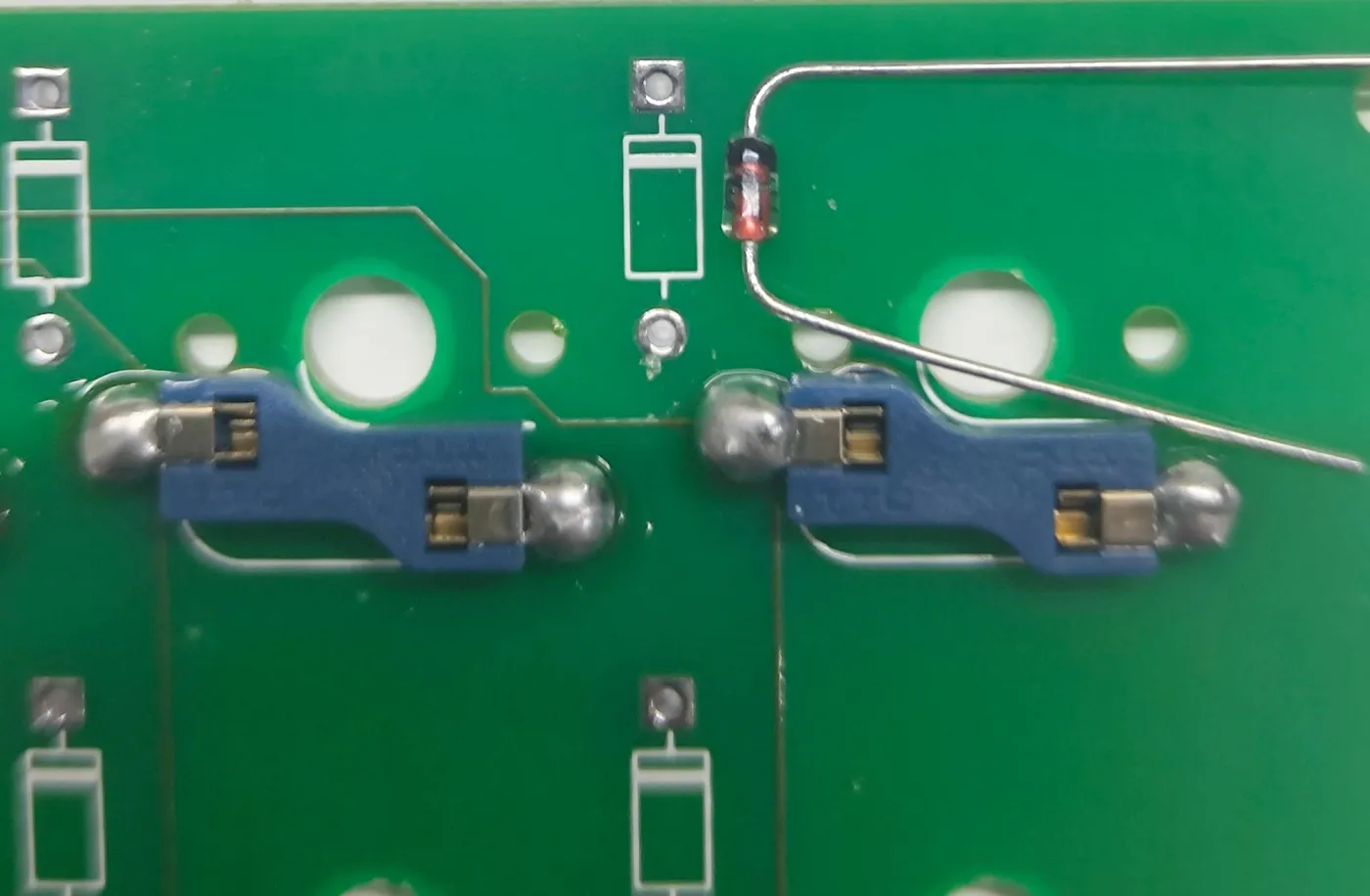 Step 1 - Solder the diodes - step 3