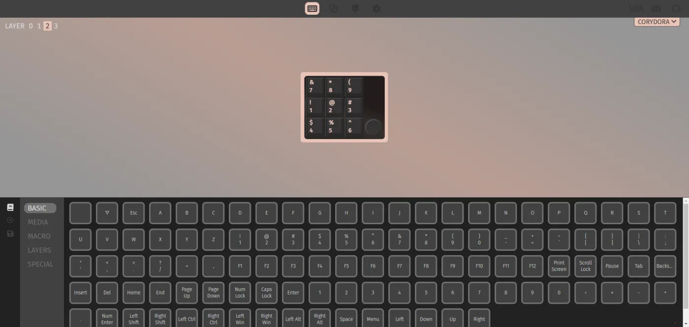 Remap your keys - step 2
